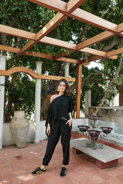 Black Kira Lounge Set