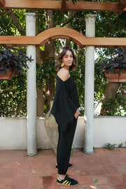 Black Kira Lounge Set