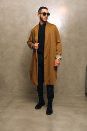 Black Panther Reversible Camel Coat
