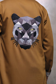 Black Panther Reversible Camel Coat