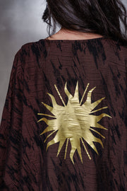 Brown Sun Kimono