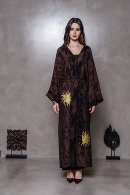 Brown Sun Kimono