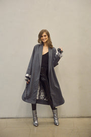 Grey Reversible Coat