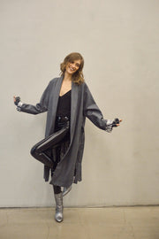 Grey Reversible Coat