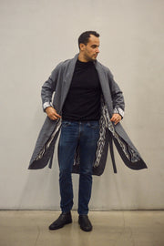 Grey Reversible Coat