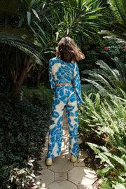 Floral Blue Avvolto Set