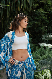 Floral Blue Avvolto Set