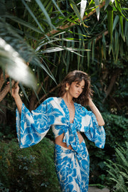 Floral Blue Avvolto Set