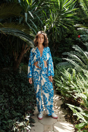 Floral Blue Avvolto Set