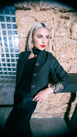 Butterfly Cropped Jacket