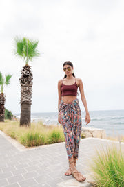 Luna Skirt with Beads Border