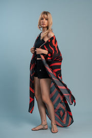 Midnight Rose Kimono