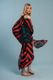 Midnight Rose Kimono