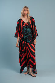 Midnight Rose Kaftan