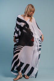 Zebra Queen Kaftan