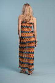 The Sunset Crochet Dress