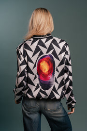 The Identity Custom Print Bomber