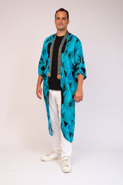 Turquoise Kimono