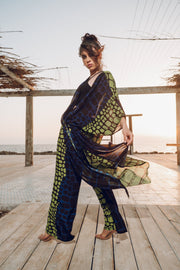 Green & Purple Turban