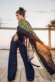 Green & Purple Turban