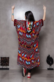 Multicolor Marrakesh Kimono