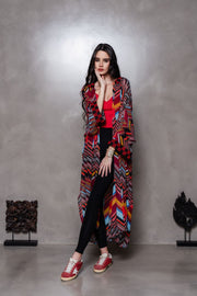 Multicolor Marrakesh Kimono