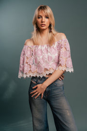 The Bloom Guipure Top