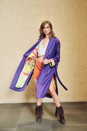 Purple Reversible Coat