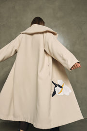 The Beige Lilly Wool Coat