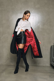 The Black Poppy Coat
