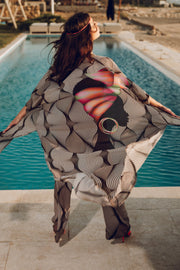 The Grey & White Turban