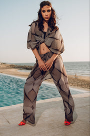 The Grey & White Turban