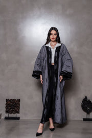 The Grey Palm Kimono