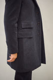 Dark Grey Cashmere Coat CSCH002